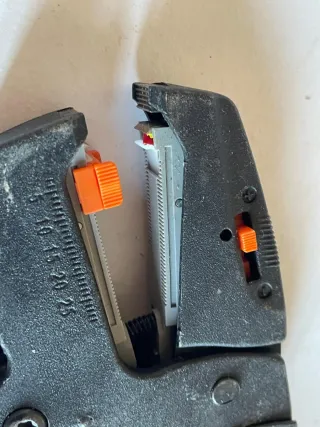 Pinza spelafili Weidmüller stripax