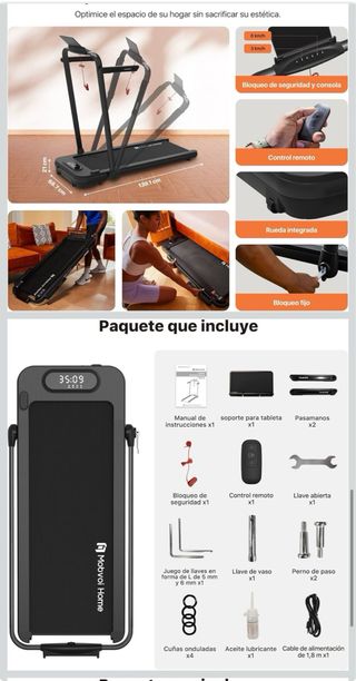 Cinta de correr plegable Mobvoi Home