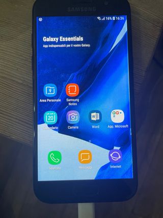 Samsung Galaxy A3 2017 16GB Nero/Blu