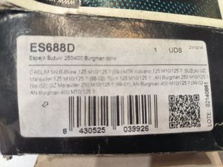 Espejo Retrovisor Derecho Vicma ES688I Suzuki