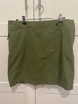 Pantalón falda trekking verde