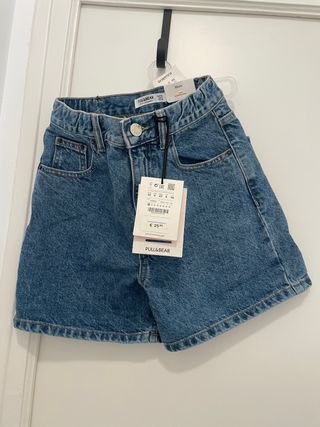 Bermuda vaquera Pull&Bear mujer talla XS