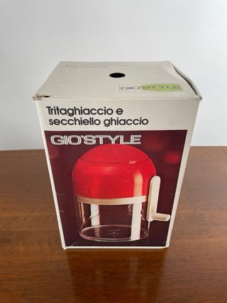 Tritaghiaccio manuale vintage Gio’ Style anni ’80