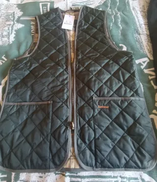 Barbour Bedale Chaqueta Verde Talla M, chaleco T M