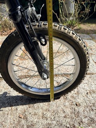 Bicicleta Plegable Negra