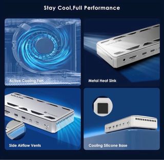 WAVLINK Thunderbolt 5 Dock 12en1 120Gbps