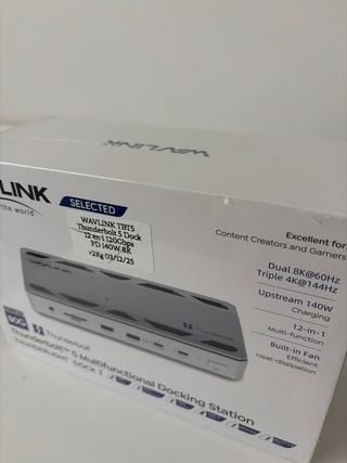 WAVLINK Thunderbolt 5 Dock 12en1 120Gbps