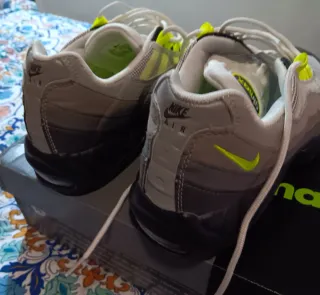 Nike Air Max 95 TT Gris/Verde Flúor Talla 42