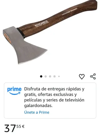 Hacha Roughneck American Hickory