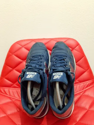 New Balance 500 Blu/Rosso Uomo