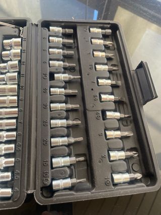 Maletín de herramientas con carraca