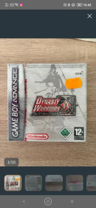 Dynasty Warriors Advance GBA