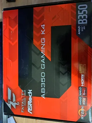 Placa Base ASRock AB350 Gaming K4