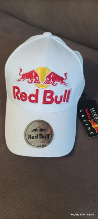 Cappello Red Bull Racing Bianco Nuovo
