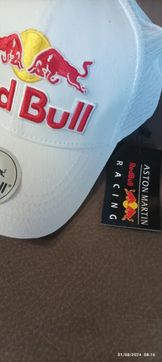 Cappello Red Bull Racing Bianco Nuovo