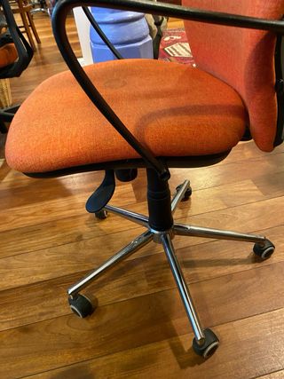 Sillas de oficina naranja