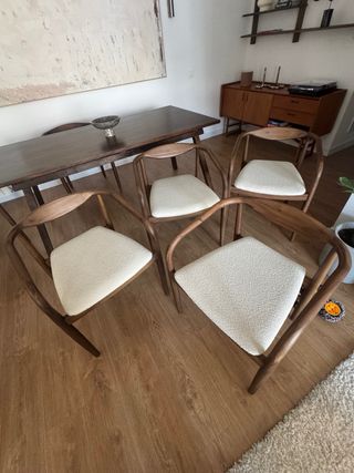 Pack 2 Sillas Comedor Mallory Madera SKLUM