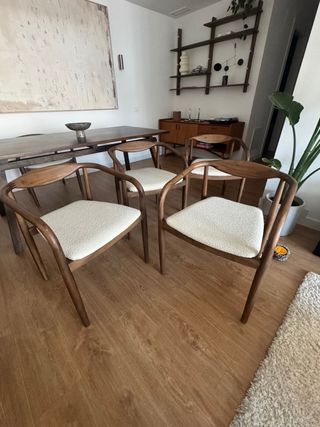 Pack 2 Sillas Comedor Mallory Madera SKLUM