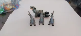 Ciuchini Shrek 3 pezzi + 1 asino