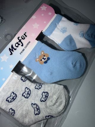 Set 3 Calzini neonato Mafer