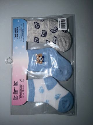 Set 3 Calzini neonato Mafer