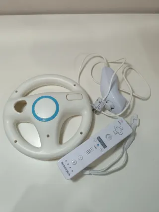 Mando Wii Motion Plus y volante