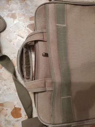 Borsone valigetta / Messenger Bag in tela tracolla