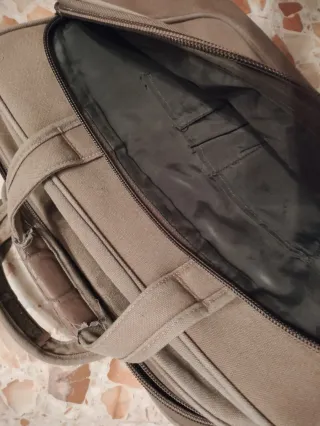 Borsone valigetta / Messenger Bag in tela tracolla