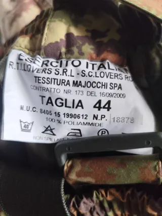 Pantaloni Gore-Tex Militari Impermeabili 44 S New