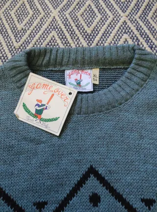 Maglione in lana vintage Made in Italy anni '90 XL