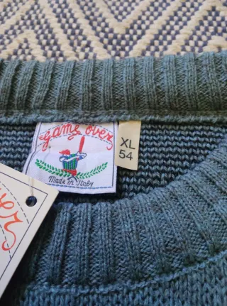 Maglione in lana vintage Made in Italy anni '90 XL