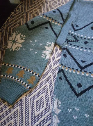 Maglione in lana vintage Made in Italy anni '90 XL