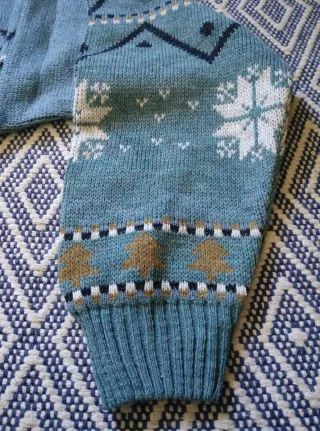 Maglione in lana vintage Made in Italy anni '90 XL