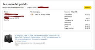 Servidor PC NAS I5 12400 32GB RAM 16TB