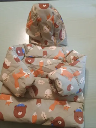 Giubbotto invernale bimbo fantasia bosco