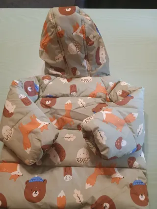 Giubbotto invernale bimbo fantasia bosco