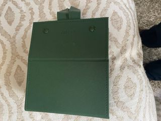 Estuche de viaje para gafas verde
