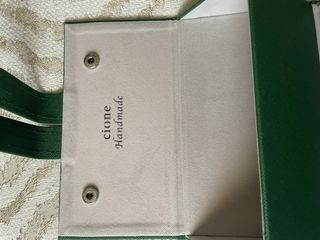 Estuche de viaje para gafas verde