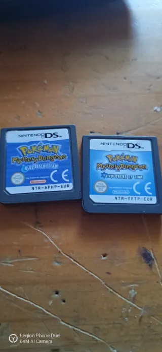 Pokemon Mundo Misterioso DS (2 juegos)