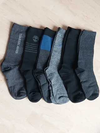 Pack 6 Calcetines Timberland Crew Socks Talla S/M