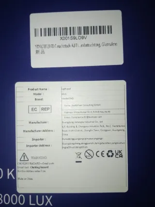 Tavoletta Luminosa LED A3-5C