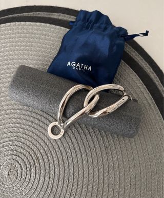 Pulsera Agatha París Plata