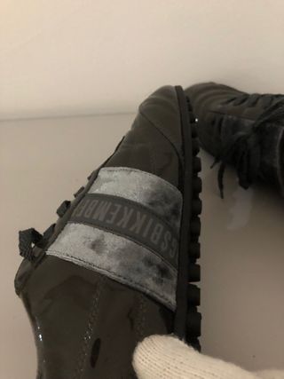 Zapatillas Bikkembergs Charol y Terciopelo