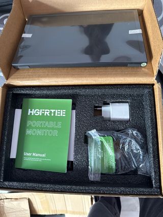 Monitor Portátil HGFRTEE Negro