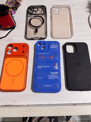 Set 3 Cover iPhone 15 Pro Max e 17 pro max
