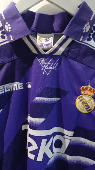 Camiseta Real Madrid Vintage Adidas Azul