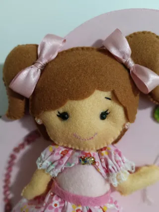 Ornamento cameretta bimba con nome Elisa.