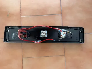 Panel frontal horno Eas Electric acero inoxidable