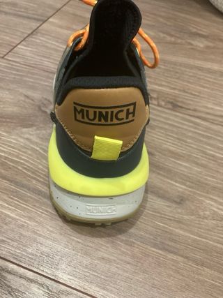 Zapatillas Munich Verde y Amarillo