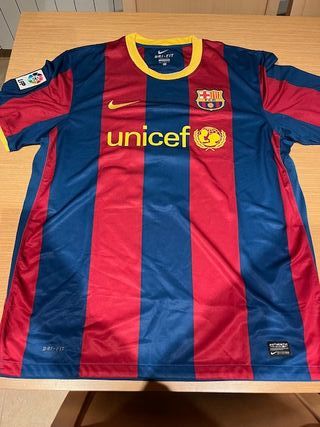 Camiseta FC Barcelona 2010-11 Talla XL